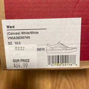 selling white vans